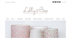 Desktop Screenshot of lollyandboo.co.uk